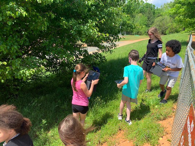 Students in Nature Class